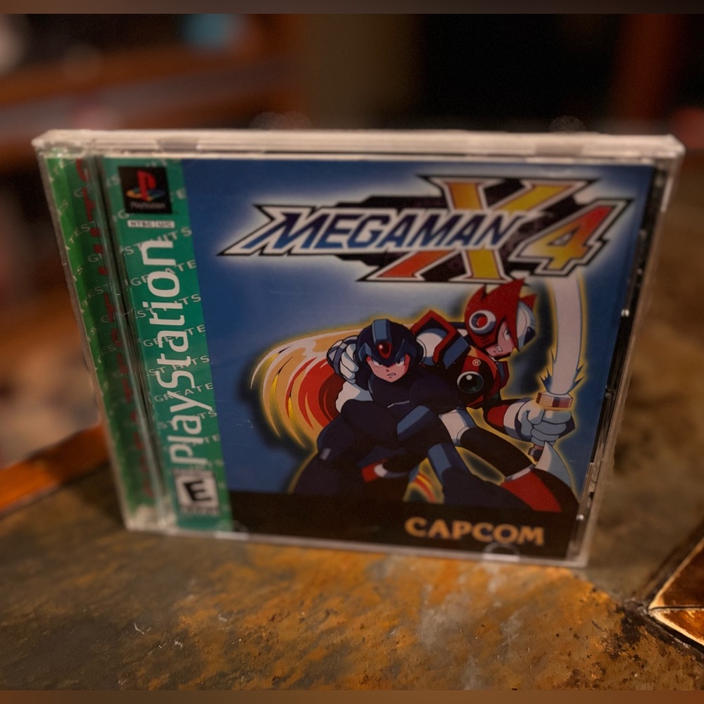 Sony Playstation Megaman X4 Greatest Hits Version PS1 Psone